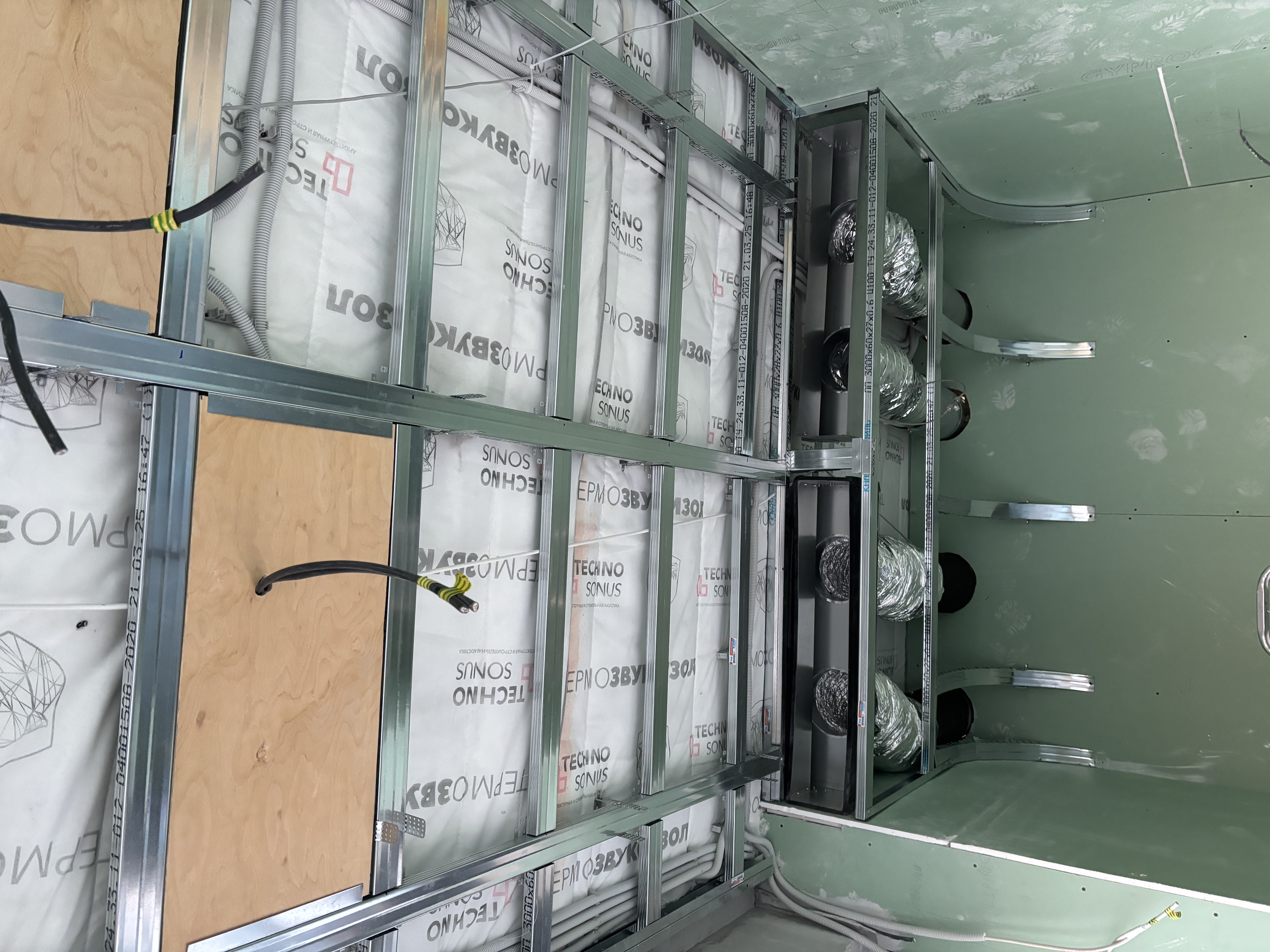 До монтажа каркаса