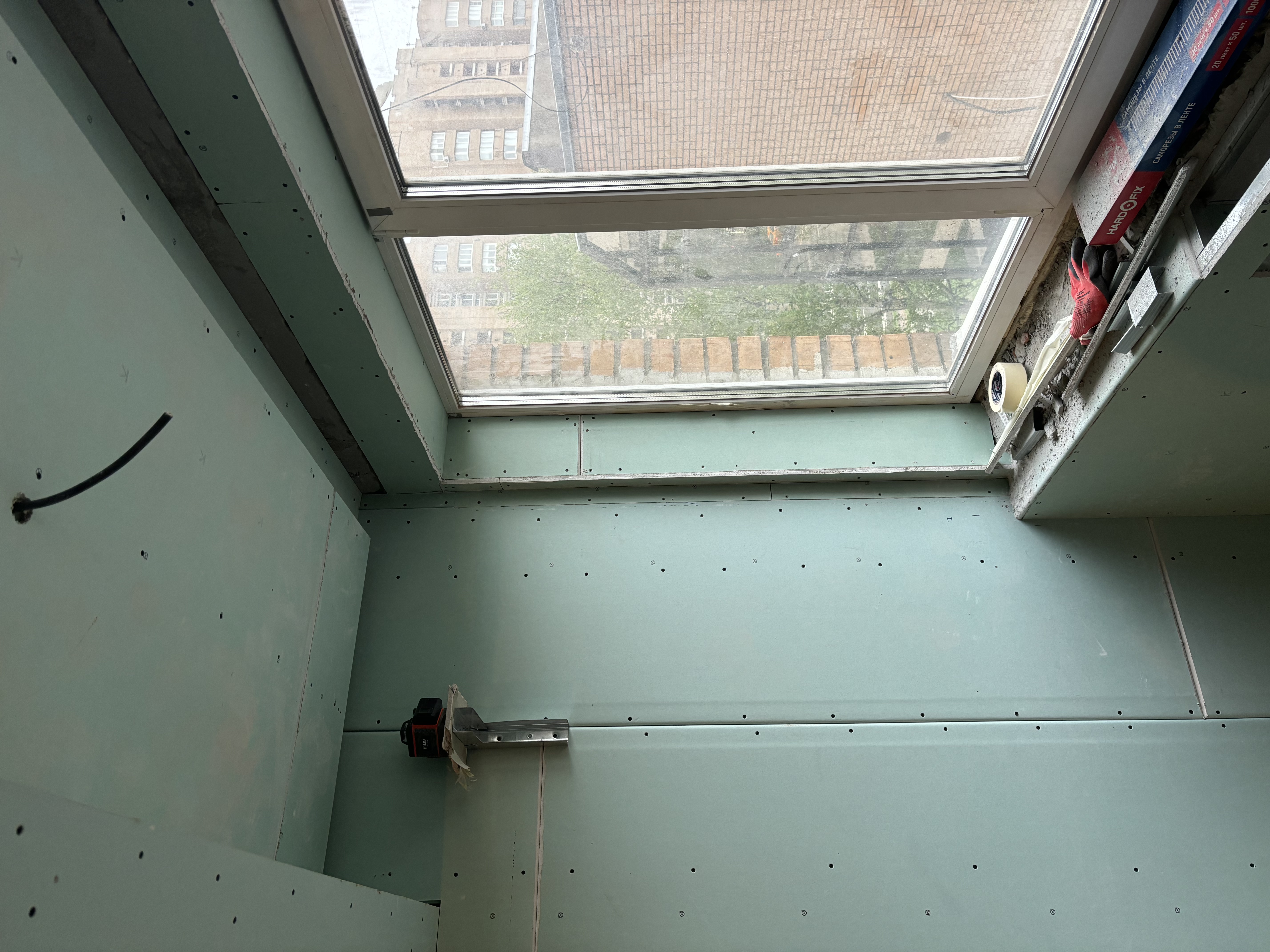 Облицовка стен гипсокартоном KNAUF